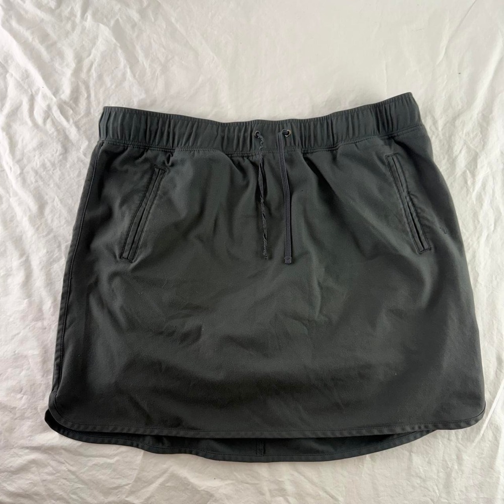 Made For Life Grey Quick Dry Skort Womens L Athleisure Sporty Casual
